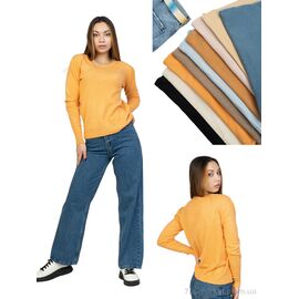 Батник жіночий Весна/осінь 2034 mix (5 шт. р.сітка44-48) "Massmag" недорого оптом від прямого постачальника