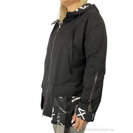 Фотография Куртка женская Весна/осень 22975 чорний (6 шт. р.сетка 48-58) "Kram" недорого оптом от прямого поставщика