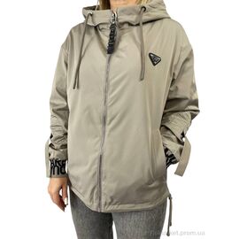 Фотография Куртка женская Весна/осень 22989 бежевий (5 шт. р.сетка 46-54) "Kram" недорого оптом от прямого поставщика