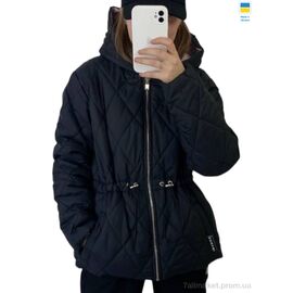 Фотография Куртка женская Весна/осень 35.1284 чорний (4 шт. р.сетка 42-48) "Kram" недорого оптом от прямого поставщика