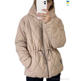 Фотография Куртка женская Весна/осень 35.1284 бежевий (4 шт. р.сетка 42-48) "Kram" недорого оптом от прямого поставщика
