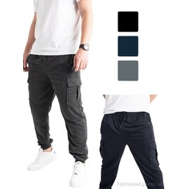 Фотография Спортивные штаны мужские Весна/осень 41266 mix (6 шт. р.сетка M-3XL) "Massmag" недорого оптом от прямого поставщика