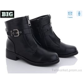 Черевики жіночі стильні Весна/осінь A319-3 (6 пар р.36-41) "BIG" недорого оптом від прямого постачальника