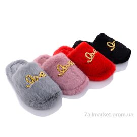 Тапки жіночі для будинку Весна/осінь WP8224 mix (12 пар р.36-41) "Deshman" недорого оптом від прямого постачальника