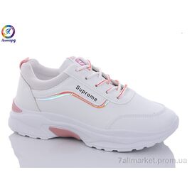 Фотография Кроссовки женские модные Весна/осень 586-2 pink (8 пар р.35-41) "Леопард" недорого оптом от прямого поставщика