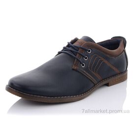Фотография Туфли мужские стильные Весна/осень A1887-1 (8 пар р.40-45) "Obuvok" недорого оптом от прямого поставщика