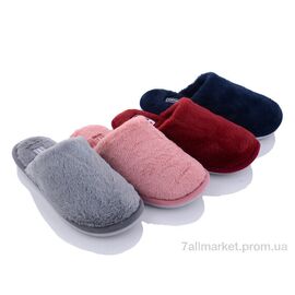 Фотография Тапки женские для дома Весна/осень Шльопки Ж8551 mix (12 пар р.36-41) "Progress" недорого оптом от прямого поставщика