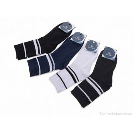 Шкарпетки для чоловіків Весна/осінь Lux L801 (08097) mix (12 шт. р.сітка41-45) "Obuvok" недорого оптом від прямого постачальника