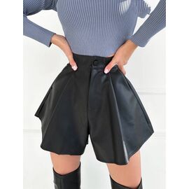 Фотография Юбка-шорты женская 526 black р.42-48 "INNA" недорого оптом от прямого поставщика