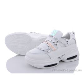 Фотография Кроссовки женские модные Весна/осень W807-2 (8 пар р.36-41) "Marlen" недорого оптом от прямого поставщика