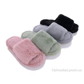 Тапки жіночі для будинку Весна/осінь XRY60 mix (24 пар р.36-41) "Lion" недорого оптом від прямого постачальника