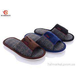 Фотография Тапки детские домашние Весна/осень MH26 mix (12 пар р.30-35) "SCARRHETT" недорого оптом от прямого поставщика