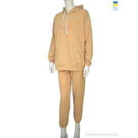 Фотография Спортивный костюм женский Весна/осень 08134-3 бежевий (5 шт. р.сетка 46-54) "Obuvok" недорого оптом от прямого поставщика