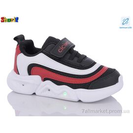 Кросівки дитячі модні Весна/осінь 06-3 LED (8 пар р.26-30) "Sharif" недорого оптом від прямого постачальника