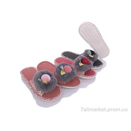 Фотография Тапки женские для дома Весна/осень A 337 mix (6 пар р.36-41) "Vladimir" недорого оптом от прямого поставщика