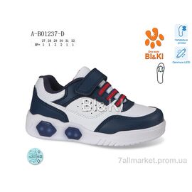Фотография Кроссовки детские модные Весна/осень A-B01237-D LED (12 пар р.27-32) "TOM.M" недорого оптом от прямого поставщика