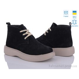 Черевики жіночі стильні Весна/осінь 7001-X3 ч.з. (6 пар р.36-40) "A.N.I.One" недорого оптом від прямого постачальника