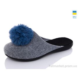 Фотография Тапки женские для дома Весна/осень 132 (6 пар р.36-40) "Inblue" недорого оптом от прямого поставщика