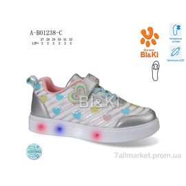 Кросівки дитячі модні Весна/осінь A-B01238-C LED (12 пар р.27-32) "TOM.M" недорого оптом від прямого постачальника