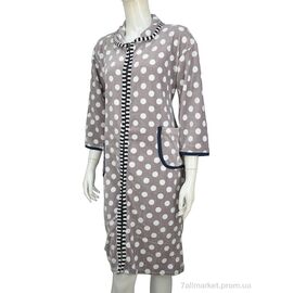 Халат жіночий Весна/осінь Халат норма велюр 005-2 (різні кольори) mix (3 шт. р.сітка50-54) "Banko" недорого оптом від прямого постачальника