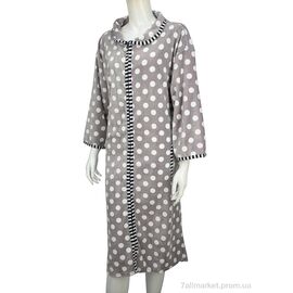 Халат жіночий Весна/осінь Халат батал велюр 003-2 (різні кольори) mix (3 шт. р.сітка56-60) "Banko" недорого оптом від прямого постачальника