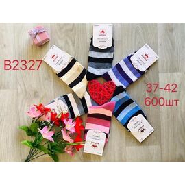 Фотография Носки женские B2327 mix р.37-42 "Корона" недорого оптом от прямого поставщика