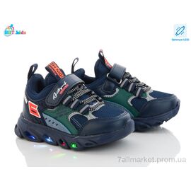 Фотография Кроссовки детские модные Весна/осень H5090-1 led (8 пар р.26-31) "BBT" недорого оптом от прямого поставщика