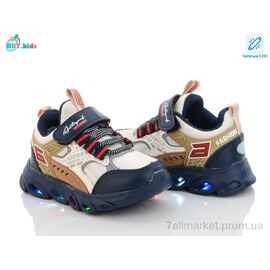 Фотография Кроссовки детские модные Весна/осень H5090-5 led (8 пар р.26-31) "BBT" недорого оптом от прямого поставщика