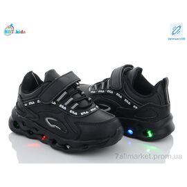 Кросівки дитячі модні Весна/осінь H6108-6 LED (8 пар р.26-31) "BBT" недорого оптом від прямого постачальника