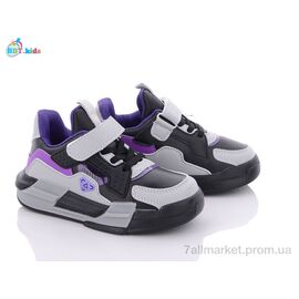 Фотография Кроссовки детские модные Весна/осень X022-3BP (8 пар р.27-32) "BBT" недорого оптом от прямого поставщика