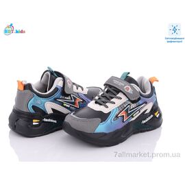 Фотография Кроссовки детские модные Весна/осень X022-7GB (8 пар р.27-32) "BBT" недорого оптом от прямого поставщика