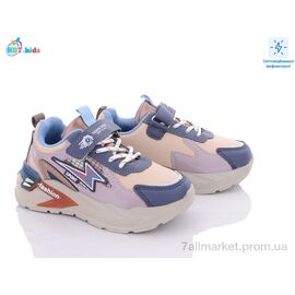 Фотография Кроссовки детские модные Весна/осень X022-7KP (8 пар р.27-32) "BBT" недорого оптом от прямого поставщика