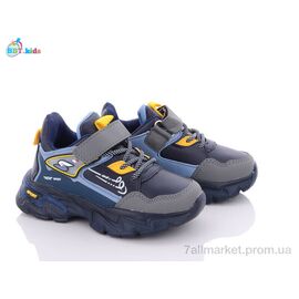 Фотография Кроссовки детские модные Весна/осень X022-6D (8 пар р.27-32) "BBT" недорого оптом от прямого поставщика