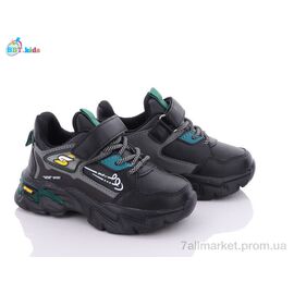Фотография Кроссовки детские модные Весна/осень X022-6KB (8 пар р.27-32) "BBT" недорого оптом от прямого поставщика