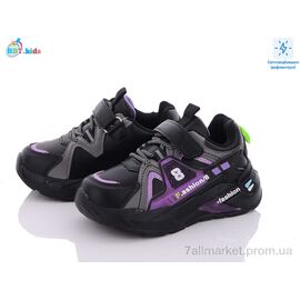 Фотография Кроссовки детские модные Весна/осень X022-5BP (8 пар р.27-32) "BBT" недорого оптом от прямого поставщика