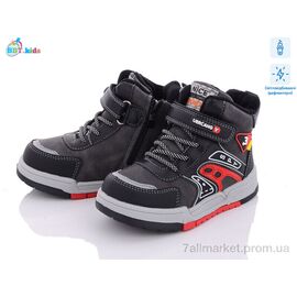 Черевики дитячі зручні Весна/осінь X022-19BR (8 пар р.27-32) "BBT" недорого оптом від прямого постачальника