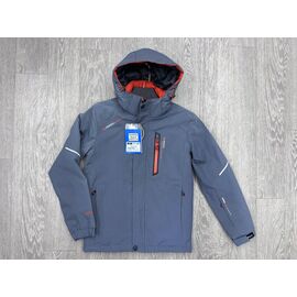 Фотография Куртка детская демисезонная на мальчика 9005 grey р.8-16 "iBamBino" недорого оптом от прямого поставщика