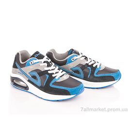 Кросівки жіночі модні Весна/осінь B3066-4 navy-blue (8 пар р.36-41) "Veer-Demax" недорого оптом від прямого постачальника