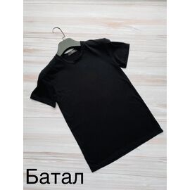 Футболка чоловіча 012 black р.XL-5XL "Verton" недорого оптом від прямого постачальника