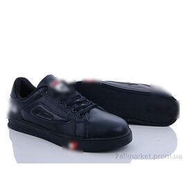 Кросівки чоловічі модні Весна/осінь F90M black (8 пар р.41-45) "CR" недорого оптом від прямого постачальника