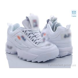 Кросівки жіночі модні Весна/осінь F0-1 білий (8 пар р.36-40) "CR" недорого оптом від прямого постачальника
