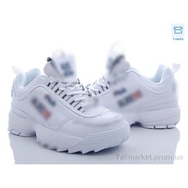 Фотография Кроссовки женские модные Весна/осень F0-1 біло-синій (8 пар р.36-40) "CR" недорого оптом от прямого поставщика