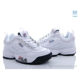 Фотография Кроссовки женские модные Весна/осень F0-02 білий (8 пар р.36-40) "CR" недорого оптом от прямого поставщика