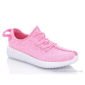 Кросівки жіночі модні Весна/осінь 5115 roze (8 пар р.37-41) "CR" недорого оптом від прямого постачальника