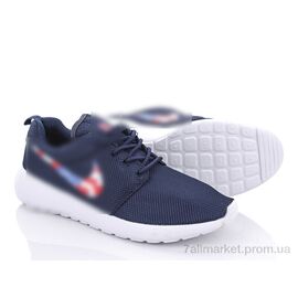 Фотография Кроссовки мужские модные Весна/осень 6040 navy (8 пар р.41-45) "CR" недорого оптом от прямого поставщика