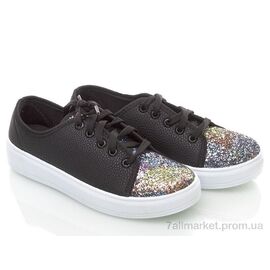 Фотография Кеды женские стильные Весна/осень 131308-1 (16 пар р.36-40) "DeMur" недорого оптом от прямого поставщика