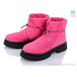 Фотография Дутики женские утепленные Весна/осень NS306 rose-red (6 пар р.36-40) "Цветик" недорого оптом от прямого поставщика