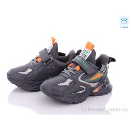 Фотография Кроссовки детские модные Весна/осень X30-300B (6 пар р.26-31) "Цветик" недорого оптом от прямого поставщика