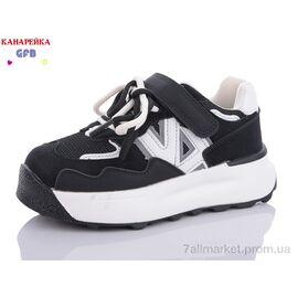 Кросівки дитячі модні Весна/осінь K7595-1 (8 пар р.27-32) "GFB-Канарейка" недорого оптом від прямого постачальника