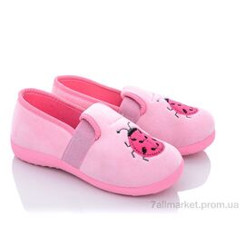 Тапки дитячі домашні Весна/осінь Турция тапки розовый 30-32 (6 пар р.30-32) "Soylu" недорого оптом від прямого постачальника